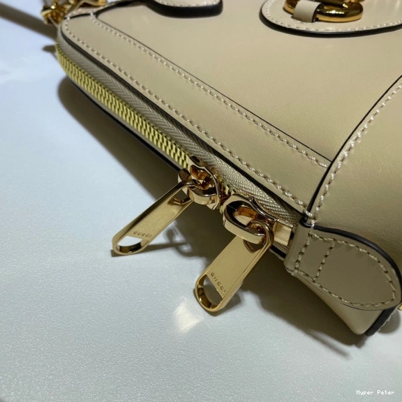 Hyper Peter mini top 1955 bag Horsebit handle Gucci 0823